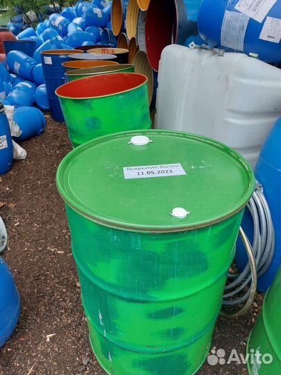Бочки металлические 200 л пищевые крепкие