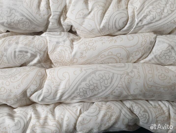 Одеяло всесезонное лебяжий пух 2,0сп тик Иваново