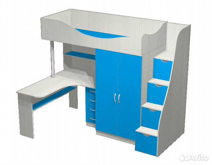 Кровать чердак