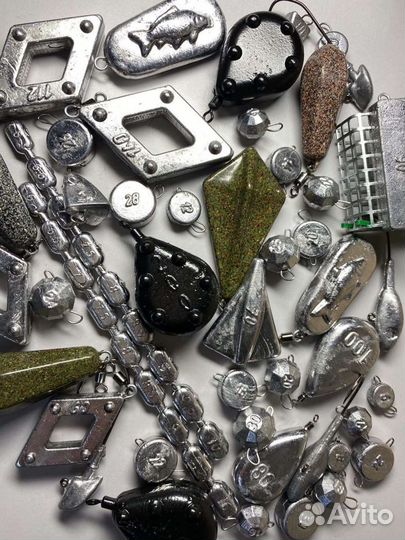 Рыболовные груза, кормушки, чебурашки, джиги