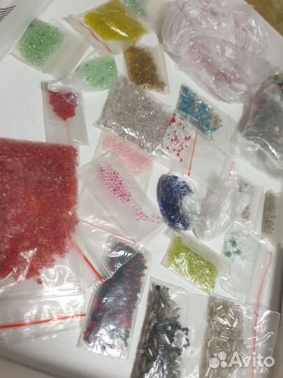 Бисер остатки