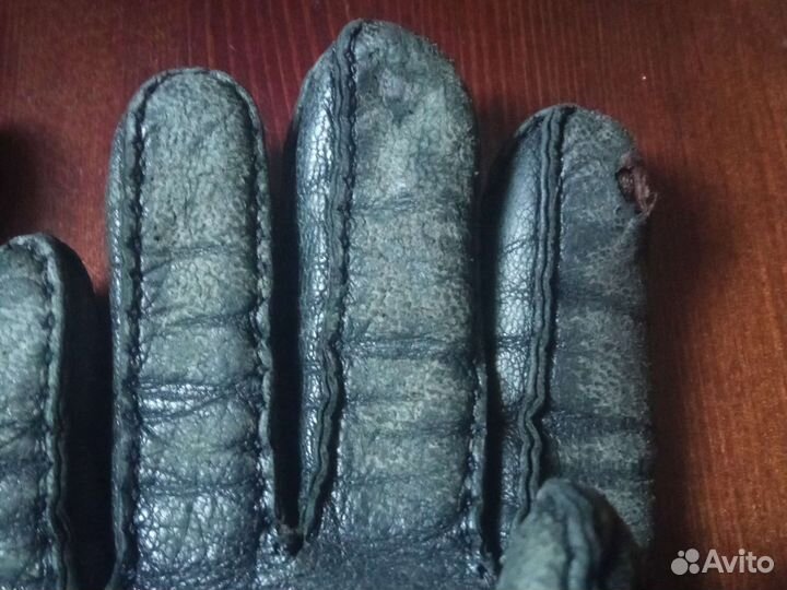 Перчатки немецкие, кожаные