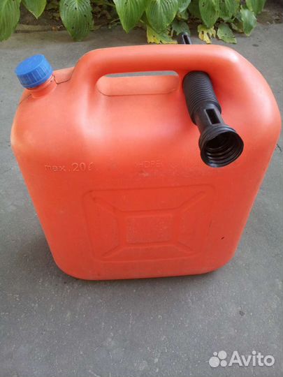 Канистра для топлива 20л пластик