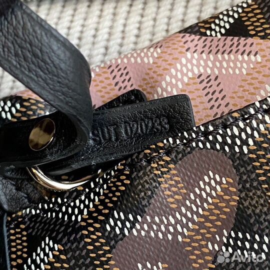 Cумка goyard tote розовая