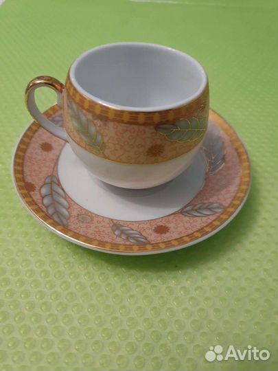 Чашка с блюдцем набор