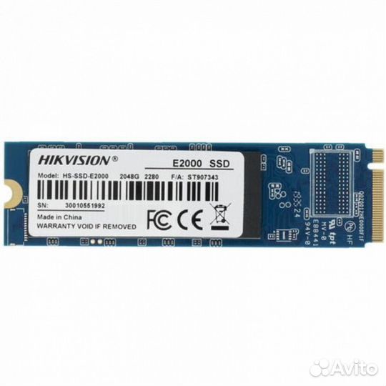 Внутренний жесткий диск Hikvision E2000 2 Т 348041