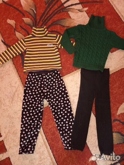 Пакет теплых вещей для девочки