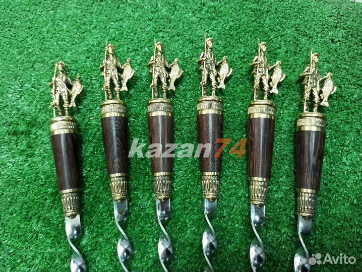 Шампуры подарочные комплект рыбак