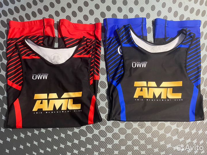 Борцовское трико amc