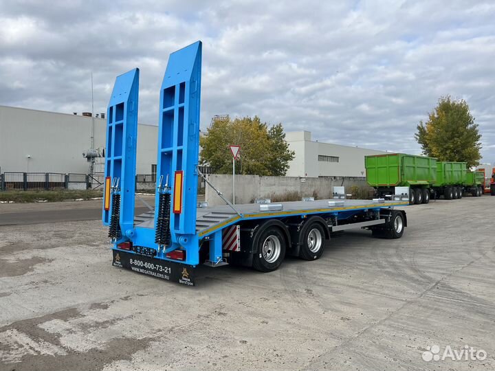 Прицеп трал (тяжеловоз) МегаТрон 4589PF, 2023