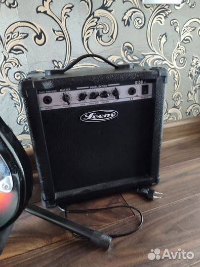 Басс гитара с комбиком