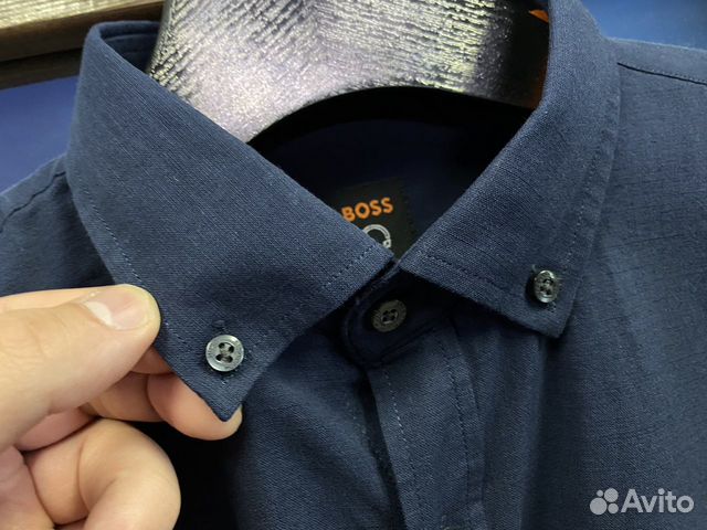 Льняная рубашка Hugo Boss объявление продам