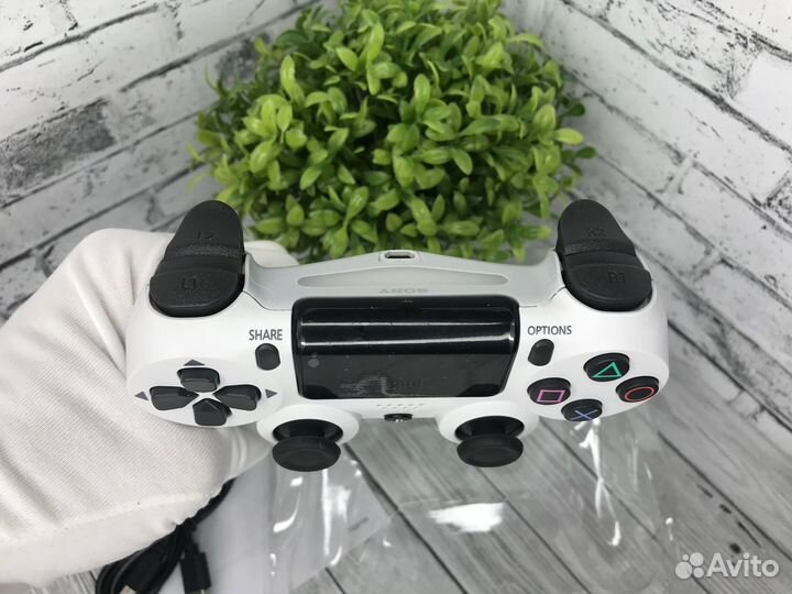 Геймпад Джойстик ps4 v2 белый