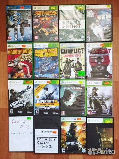 Диски x-box, икс бокс360 LT 3.0, 2.0 прошитую прис