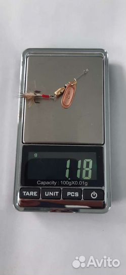 Мини блесна вертушка