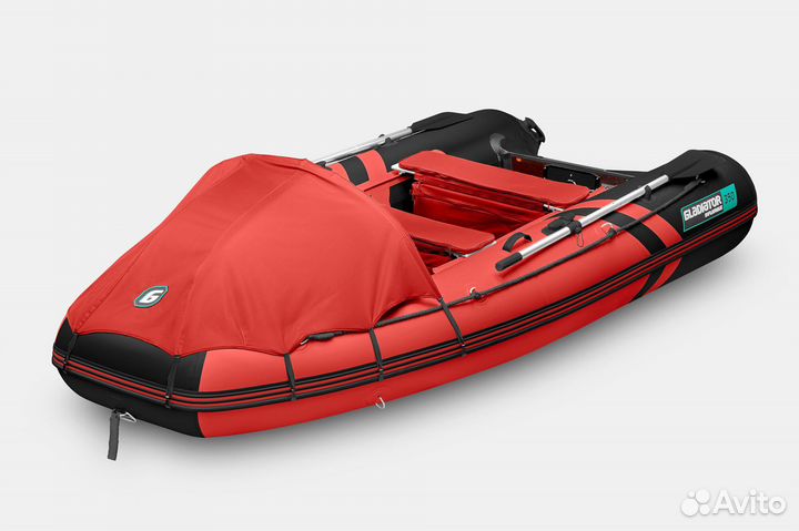 Надувная лодка пвх Gladiator E 350 новая