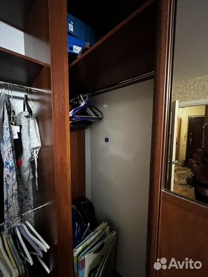 Шкаф купе угловой с зеркалом бу