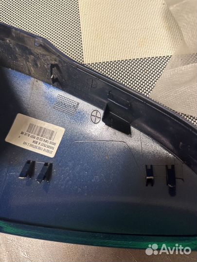 Накладка на зеркало skida kodiaq левая