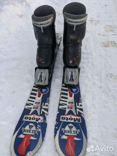 Горные лыжи комплект