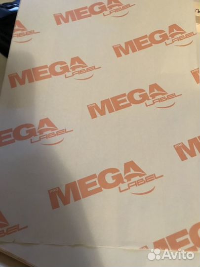 Универсальные этикетки (наклейки) Mega 38*17 мм