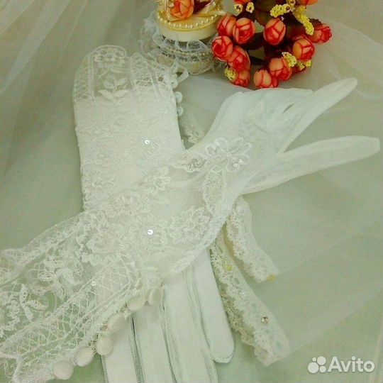 Свадебные перчатки