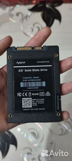 Жесткий диск ssd 256гб