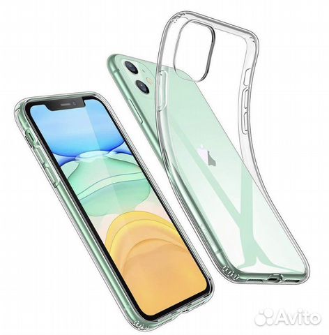 Чехол на iPhone 11 прозрачный