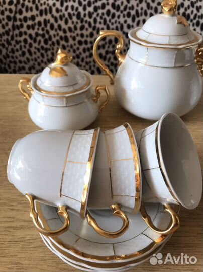 Сервиз чайный Чехословакия