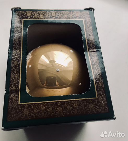 Новогодний шар ёлочный, ручная работа