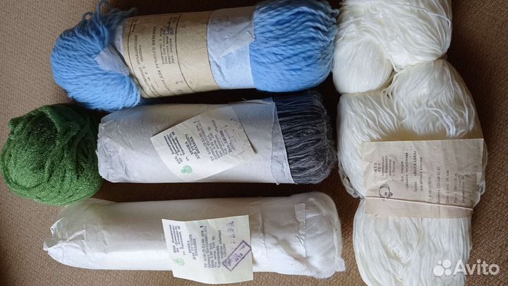 Пряжа разная, мохер