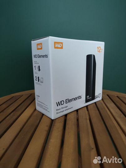 Внешний жесткий диск Western Digital WD, 12 тб