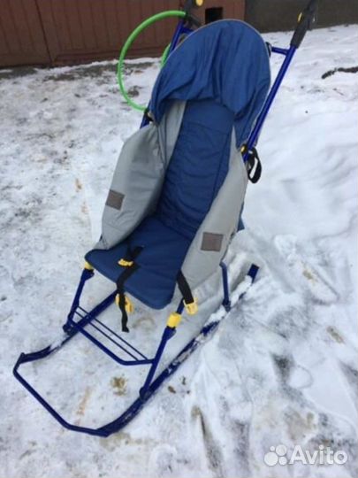 Коляска санки