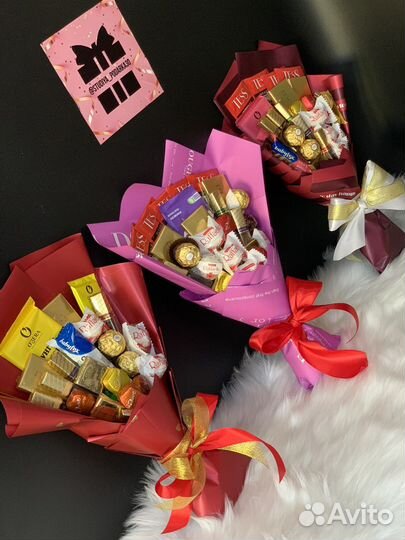 Сладкие букеты