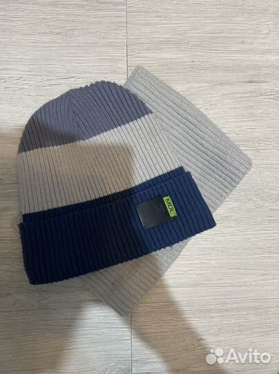 Шапка и снуд детский