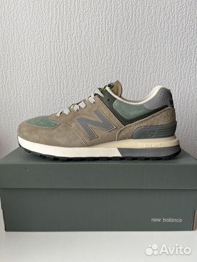 Кроссовки new balance 574 x stone island