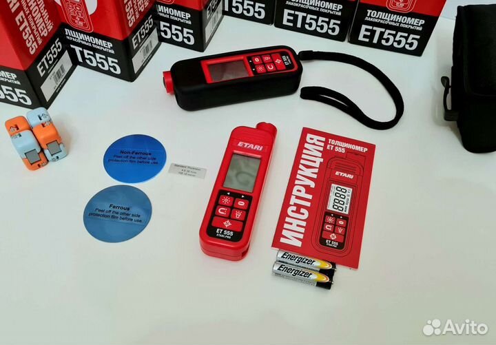 Etari ET 555 PRO + чехол Проф толщиномеры V-2.0