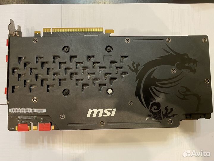 Видеокарта MSI GeForce GTX 1080 Ti gaming 11 G