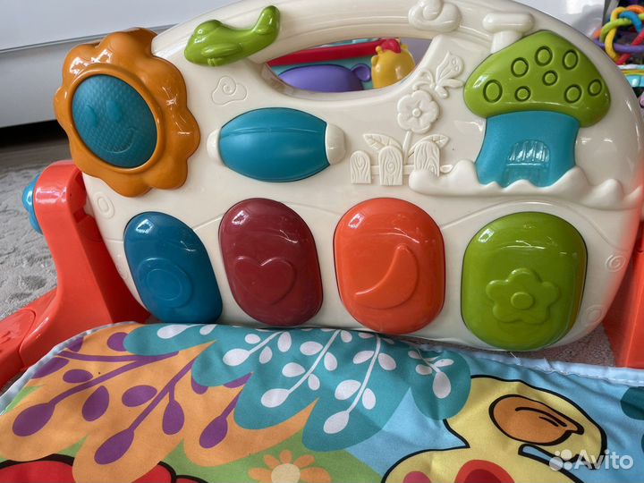 Детский игровой коврик Жирафики с пианино