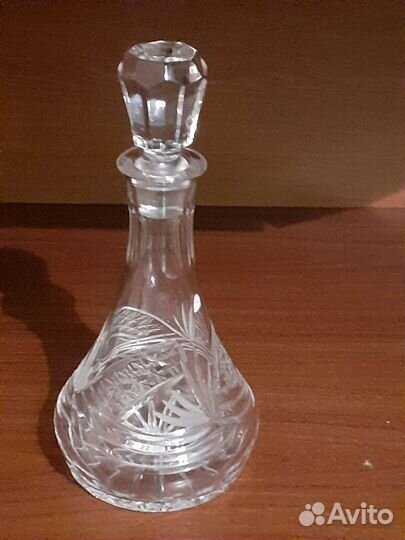 Хрусталь СССР,блюдо,селедочница