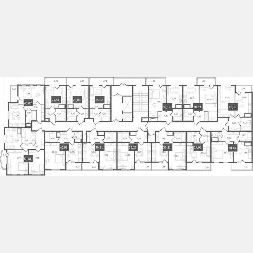 Квартира-студия, 25,6 м², 3/11 эт.