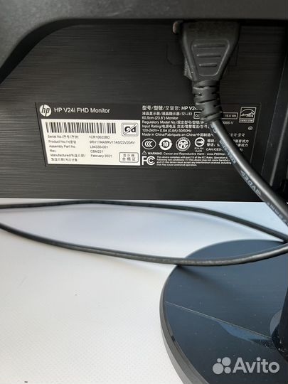 Монитор HP 24 дюйма, идеальное состояние