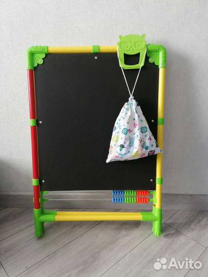 Мольберт детский двухсторонний