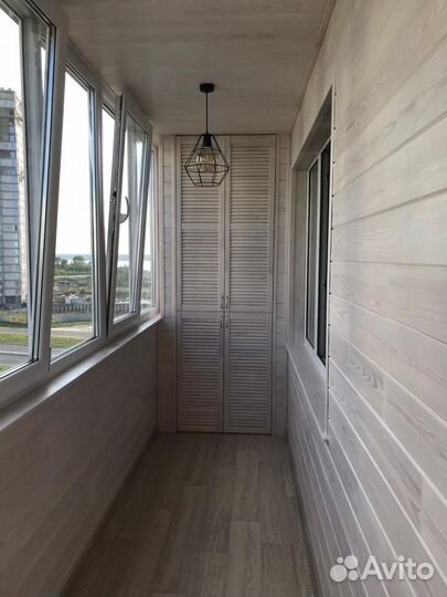 Остекление обшивка балконов