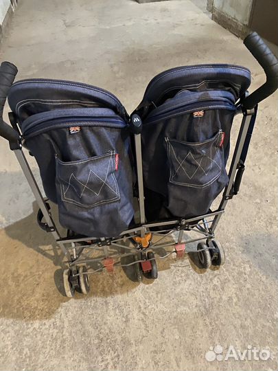 Коляска для двойни maclaren twin triumph
