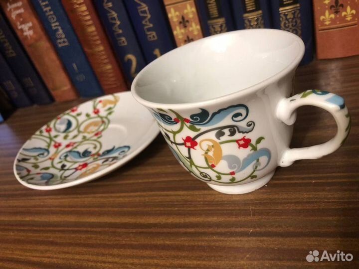 Чайная пара фарфор