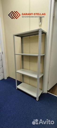 Железный стеллаж подходит для всего