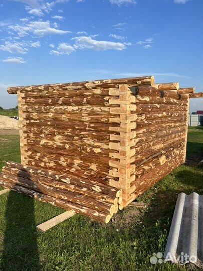 Сруб бани 3х4