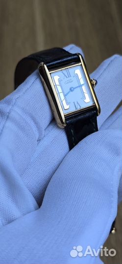 Часы Cartier Tank Vermeil оригинал