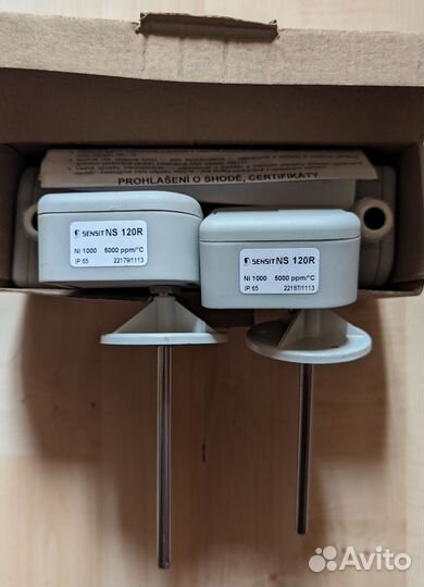 Датчики температуры, термостат