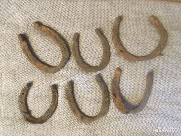 Подкова старинная кованая